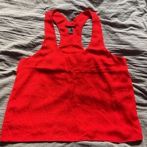Forever 21 Vibrant Red Tank Top